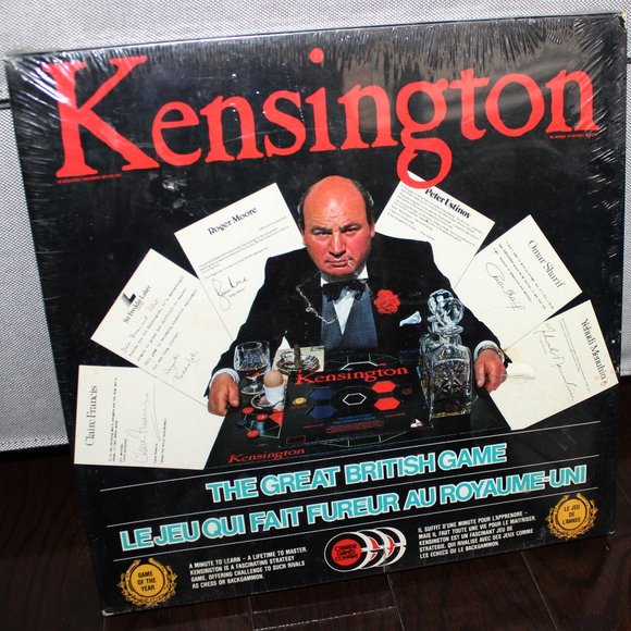 3/$100- Kensington 1979 Great British Board Game Forbes-Taylor Canada Games60120